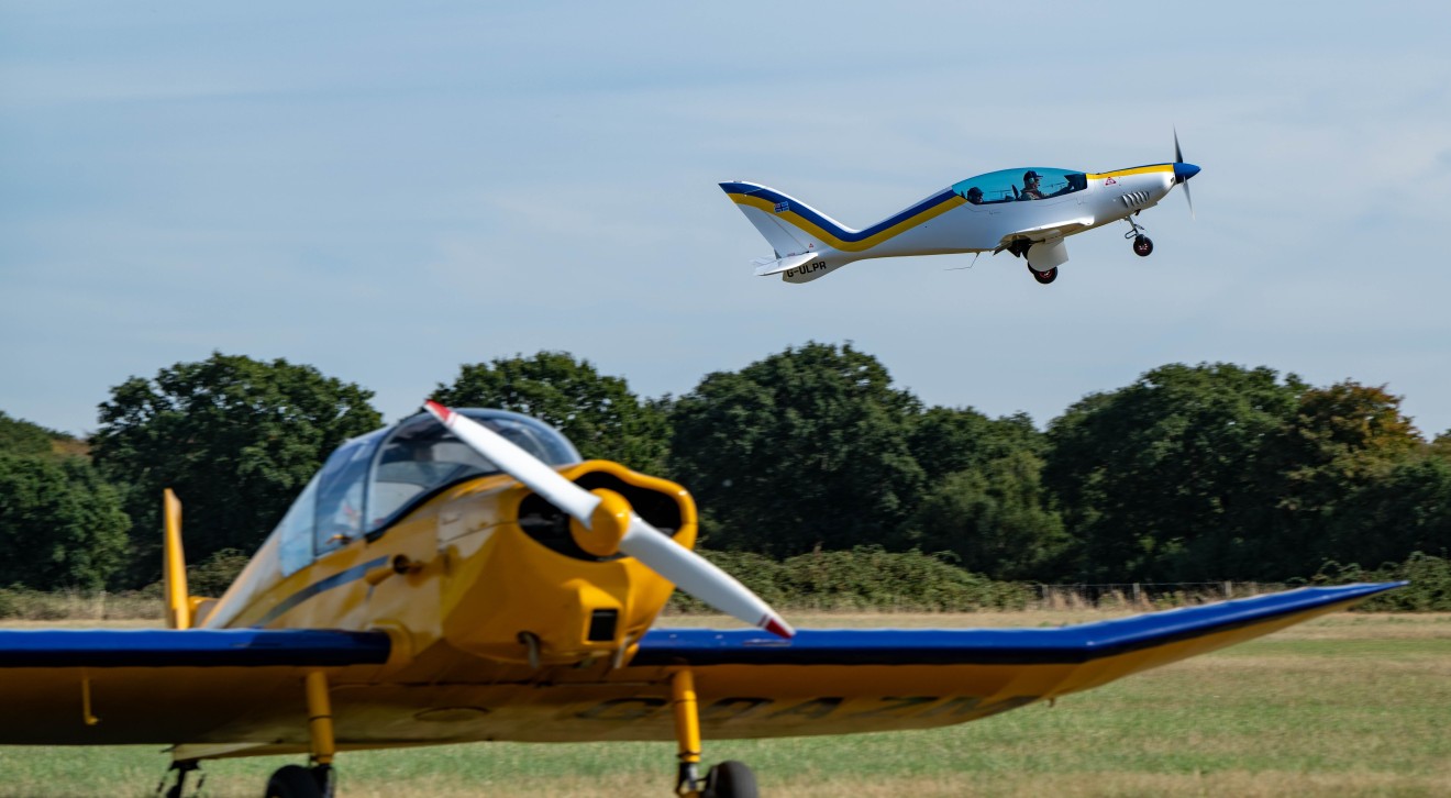 Light aircraft swoop into treasured local museum