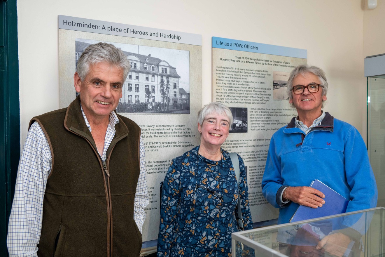Grandsons of WW1 Prisoner-of-war Camp Escapee Attend History Conference at Museum Where His Escape Is Commemorated