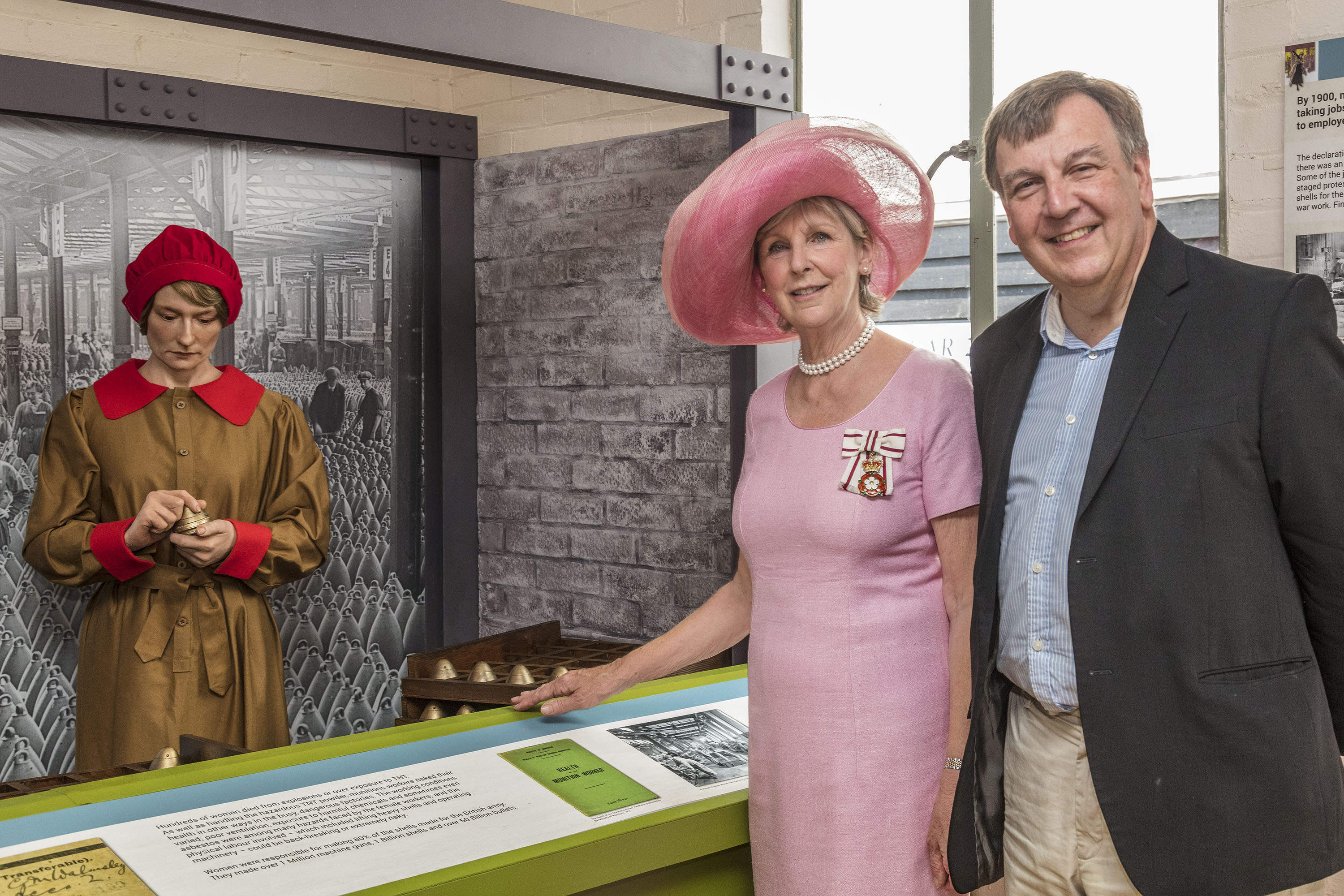 Jenny Tolhurst with Rt Hon John Whittingdale